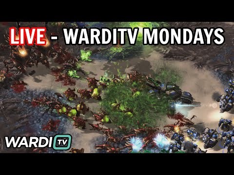 LIVE : WARDITV MONDAYS #68 - Clem, Classic, Solar, ShoWTimE & more [StarCraft 2]
