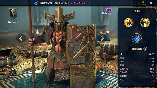 Grizzled Jarl - HellHades - Raid Shadow Legends