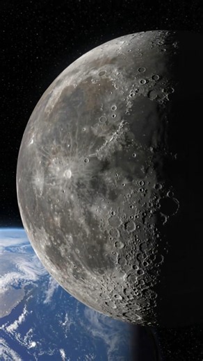 We Never See the Dark Side of the Moon? #astronomy