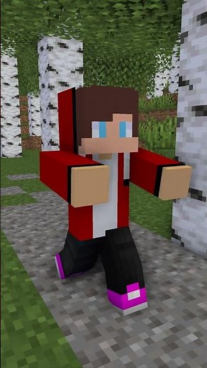 JJ does metro dance #Minecraft #FunnyMoments #MinecraftAnimation