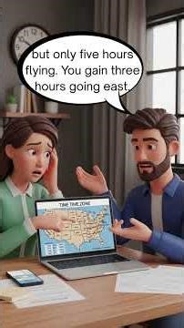 Time Zone Confusion International Visitor Learns About US Time Differences #englishconversation #esl