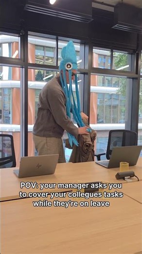 POV: Your Coworker Said “Cover My Work” So You Did This 😭