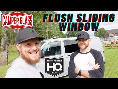 VW T5 'Restoration' Ep14 Flush Sliding Windows Transporter HQ Camper Glass Kombi Window