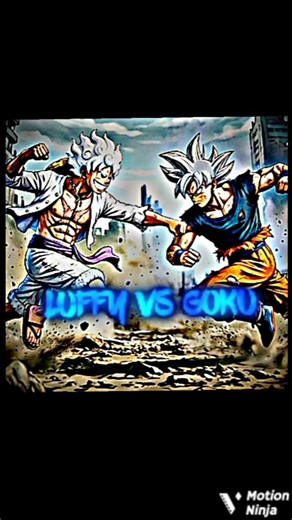 Goku vs Luffy 🔥 | Ultra Instinct vs Gear 5 | Real Twixtor Edit#anime #dragonballsuper (sumalyYT)