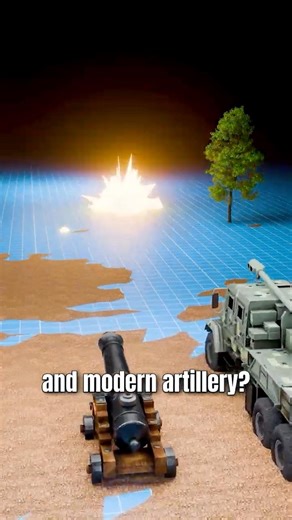 Old Cannons vs Modern Artillery — The Difference 😳