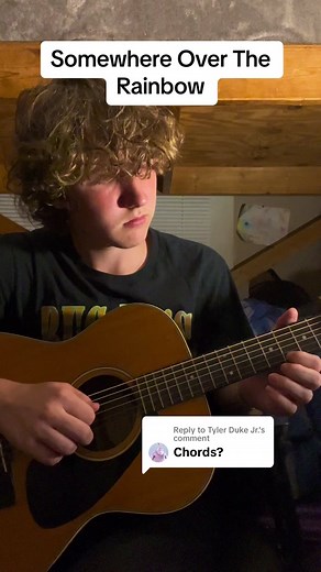 Replying to @Tyler Duke Jr. How to play Somewhere Over The Rainbow #guitar #music #acousticguitar #somewhereovertherainbow #israelkamakawiwoole #howto #tutorial #guitartutorial