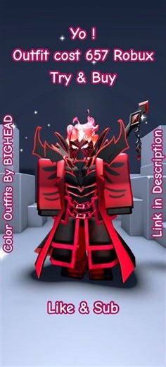 #roblox #robloxdressup #outfit #robloxavatar #robloxoutfits #fashionstyle #fashiontrend #red