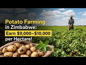 Potato Farming in Zimbabwe: Earn $9,000–$10,000 per Hectare!#PotatoProfit #FarmSmart#ZimbabweFarming