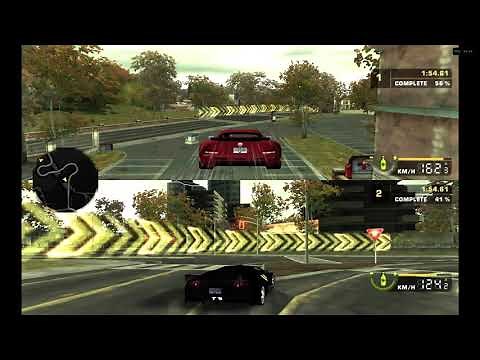 NFS Most Wanted Gamecube | Splitscreen Gameplay 1080p