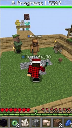 ون بلوك مع كارتونا #ماين_كرافت #minecraft