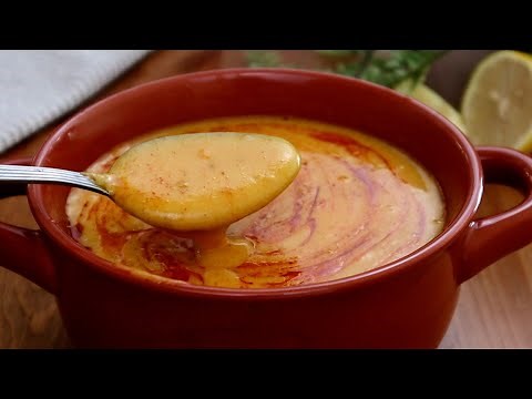 Turkish lentil soup recipe that surprised me with its taste! Easy, Delicious and Healthy!