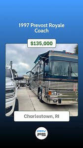 New Listings on Prevost RV For Sale! 1.) 1997 Prevost Royale Coach located in Charlestown, RI – Asking $135,000 2.) 1998 Prevost H3-45 located in Baker, LA – Asking $10,000 3.) 1998 Prevost 45XL located in Grants Pass, OR – Asking $125,000 4.) 1993 Prevost H3-40 located in Salt Lake City, UT – Asking $12,000 To get more info on these vehicles and see more, visit the Prevost only marketplace on our website. #prevostbus #prevostrv #prevostcoach #prevostrvforsale #prevostmotorhome | Prevost RV For 
