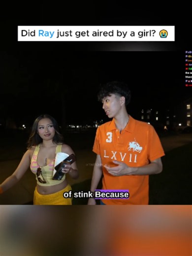 Did Ray just get aired by a girl? 😭 #streameruniversity #rayasianboy @rayasianboy