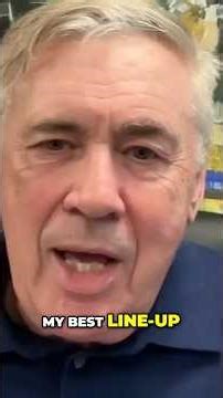 Ancelotti Explains Why His Best 11 Can’t Exist 😮⚽ #shorts