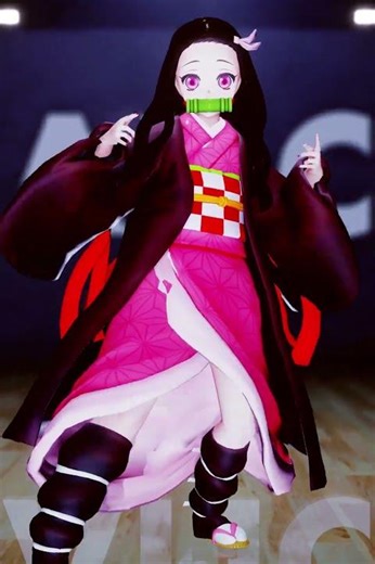 MMD x Demon Slayer - Work It - #nezuko #quickmagic
