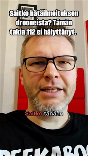 Etkö saanut 112-sovelluksen hätäilmoitusta drooneista? En minäkään, näin korjaat #droonit #112