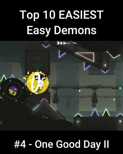 Top 10 EASIEST Easy Demons #geometrydash #gd #gaming #electronicmusic #level #edit #music