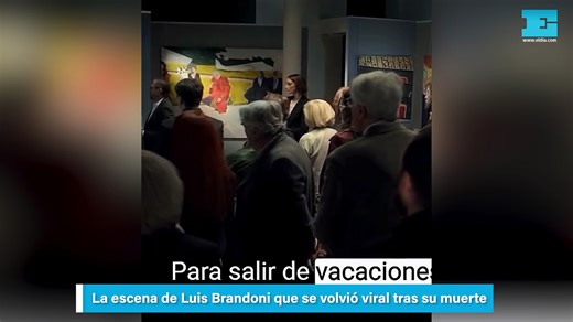 La escena de Luis Brandoni que se volvió viral tras su muerte