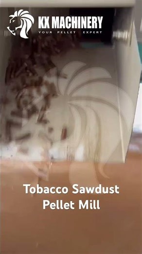 Tobacco Sawdust Pellet Machine for Sale #pelletmachine