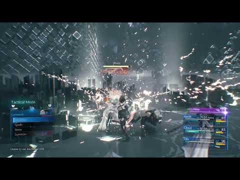 Beating WEISS - THE IMMACULATE - FF7 REMAKE.