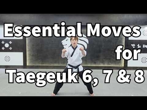 Taekwondo Basic Blocking 3: Essential Moves for Taegeuk 6, 7 & 8