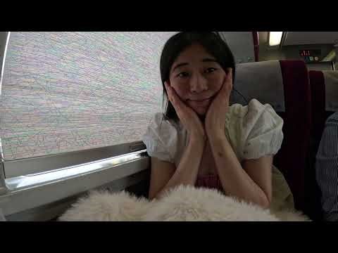 【JAPAN】JR train to TOKYO (Green Car, +1,000yen for the ride from 50km to 100km)