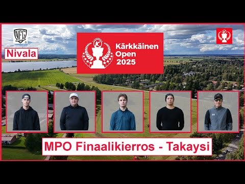 Kärkkäinen Open 2025 MPO Finaalikierros Takaysi