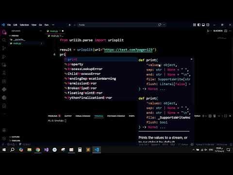 How to make url parser in python