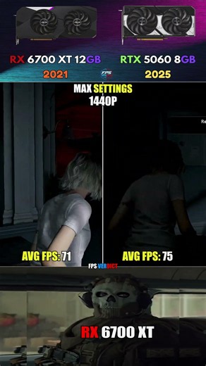 RX 6700 XT vs RTX 5060 - Which Contender Fractures Consensus? #pcgaming
