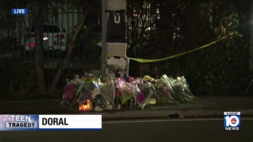 Community mourns 2 teens killed in crash near Downtown Doral