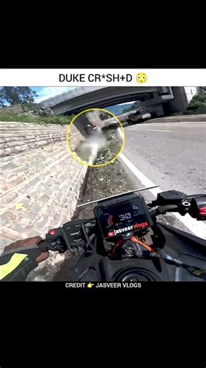 Duke Cr*shed 😳 #gulshanmotovlogs