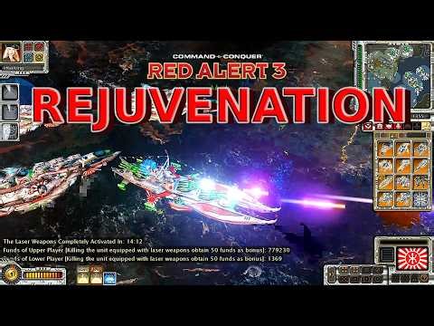 Red Alert 3 Rejuvenation MOD Fujitai Gameplay | Push Fast or All Enemy Units Equip Athena Cannon