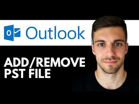 How to Add or Remove PST File in Outlook 2026 (Add or Delete PST File)