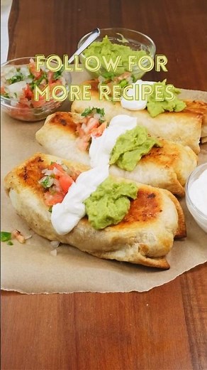 Your New Favorite Family Dinner Night Dish: Baked Ground Beef Chimichangas