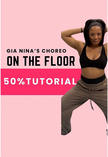On the Floor Dance Tutorial by GiaNina