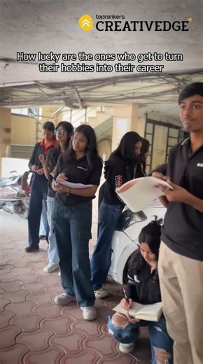 Behind The Scenes 🎨 Turning Hobbies into a Design Career | Creative Edge #shorts