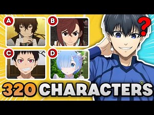 🔥 Which Anime Is It? Guess by 4 Anime Characters! | Anime Quiz!