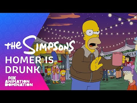 Homer Is Sent To The Drunk Rink | Season 33 Ep. 6 | The Simpsons
