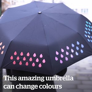 124K views · 240 reactions | This amazing umbrella can change colours! Get yours here: https://bluecrate.com/products/colour-changing-umbrella | I Want One | Facebook