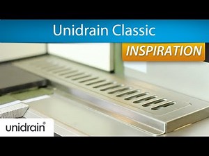 Unidrain Classic: Smart afløb til dit badeværelse