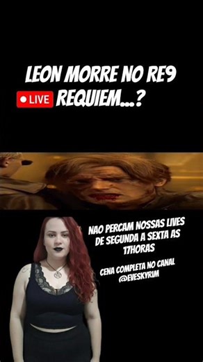 🔴LEON MORRE NO RE9 REQUIEM ...? #residentevilrequiem #residentevil9