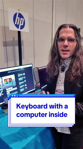 HP Eliteboard G1A: A Keyboard with Built-in Computer