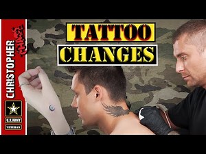 New Army tattoo policy as of 22 June 2022