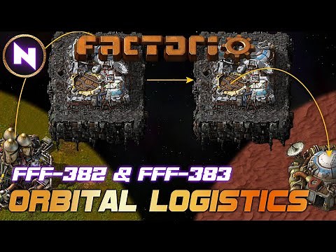 A Closer Look At SPACE LOGISTICS | Factorio DLC "Space Age"| FFF-382 "Logistics Groups" & FFF-383