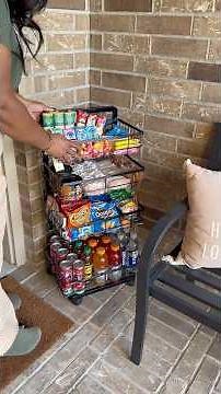 Let’s Make A Delivery Driver Snack Cart | Everything 🔗’d in description! #restock #snackcart