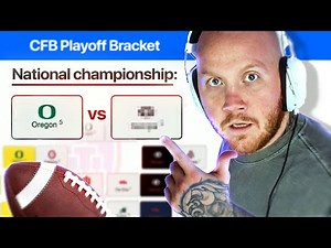 TIMTHETATMAN COLLEGE FOOTBALL PLAYOFF BRACKET