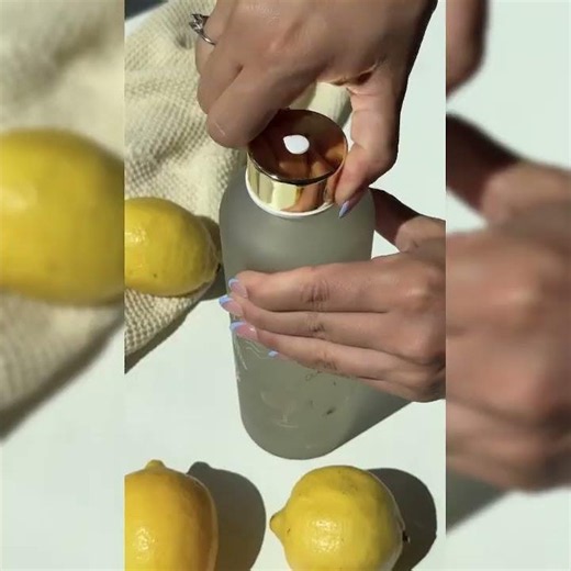 NAJPIĘKNIEJSZA butelka? 🍋 Szklana EQUA z cytrynami: Zdrowe picie w pięknym wydaniu! ✨