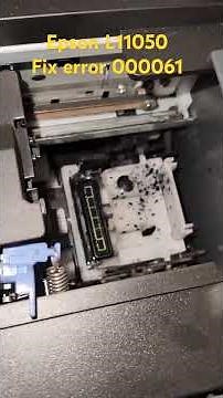 Epson error 00061 fix the problem #