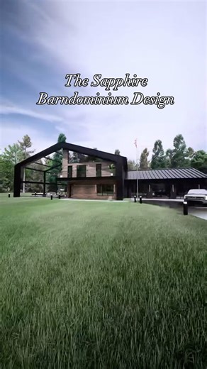 Comment Sapphire and we’ll DM you the layout of this contemporary Barndominium Design!!! It’s gorgeous. This one is available in a spacious 2 bedroom layout with a LUXURY and SPACIOUS primary suite….but need more bedrooms? We can modify this into a 3 and 4 bedroom layout. I hope you had been Barndo Inspired. | The Barndominium Company
