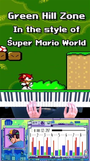Super Green Hill Zone #chiptune #sonicthehedgehog #supermarioworld